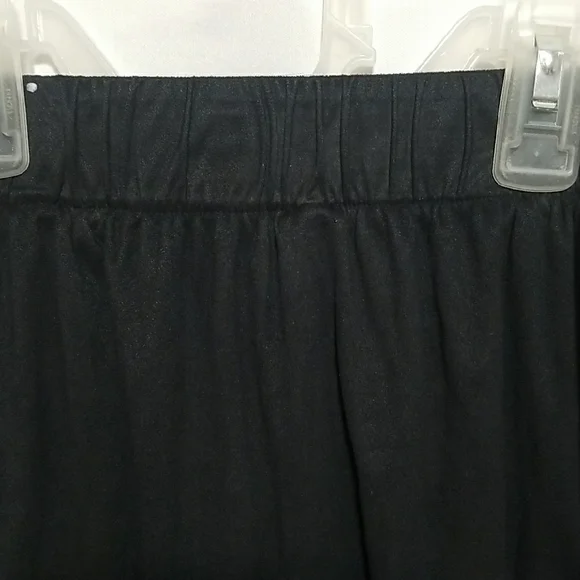 Justice Black Skort with Eyelet Hem - Picture 3 of 7